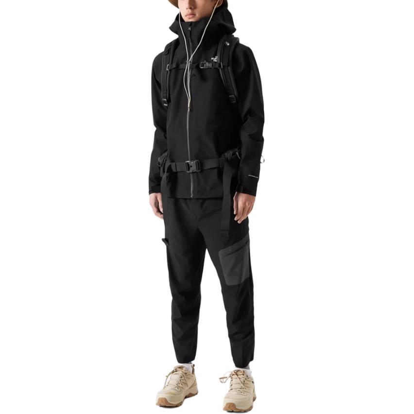 THE NORTH FACE Urban Exploration Waterproof, Windproof, And Breathable Windbreaker Jacket Men's Black NF0A89B2-JK3