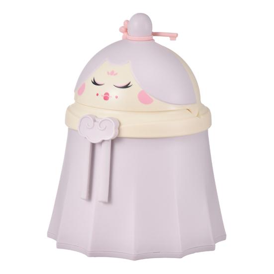 Мусорное ведро в форме принцессы для офиса, ванной комнаты, автомобиля, отеля, маленькое мусорное ведро для стола, компактный настольный мусорный бак