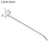 Convenient Durable Holder Panel Hang Fits Goods Shelf Retail Shop Peg Display Hooks Storage Racks