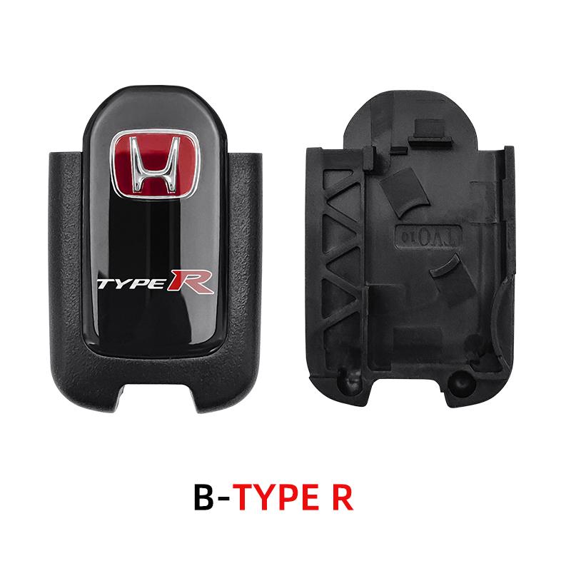 AYE1 1ocs Car Key Fob Pocket Cover Case For Honda Fit Jazz Civic CR-V HR-V Accord Jade Crider Odyssey Remote Protector Accessories