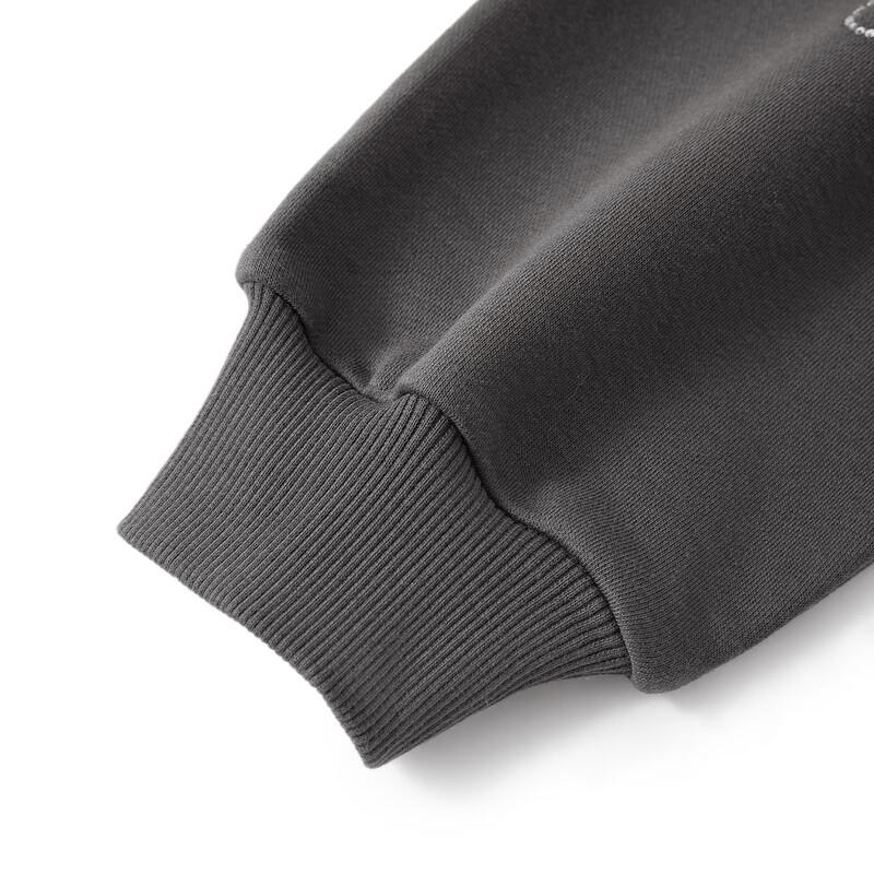 ELLE KIDS Girls' Rhinestone Stand-Collar Zip-Up Sweatshirt