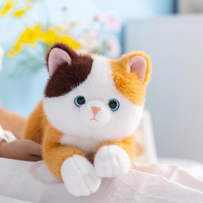 50 см Имитация кукол-кошек Котенка Плюшевая игрушка Детская подушка для сна Животные Кукла Декор для дома Игрушка, предназначенная для подарка на День Рождения День Святого Валентина