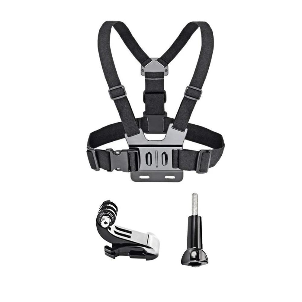 For iPhone 13 Xiaomi Huawei Samsung Universal Adjustable Mobile Phone Clip Chest Strap Holder for Gopro 10 9 for Insta360