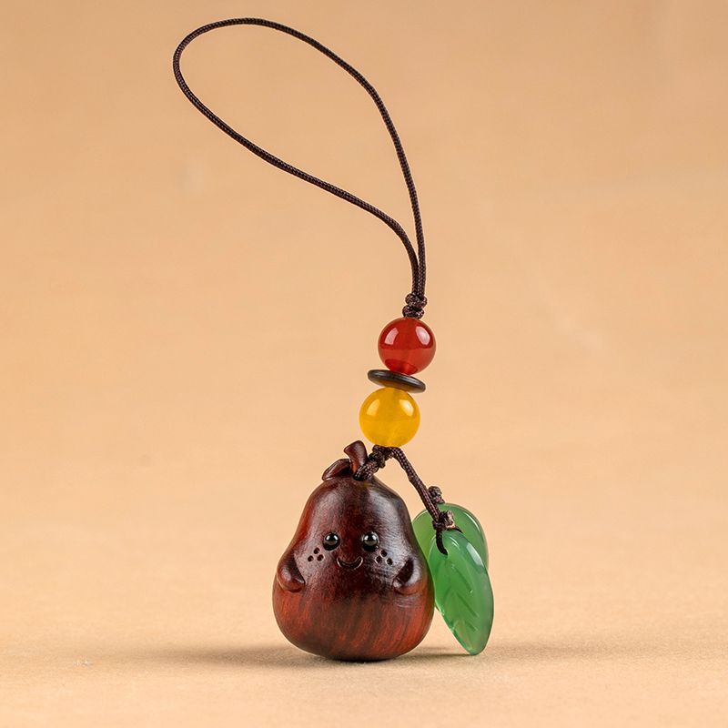 1 шт. Деревянный брелок для кошки Аниме Милый Брелок для мобильного телефона Цепочка для ключей от машины Деревянная подвеска Индивидуальность Креативный Милый Аксессуар для брелка