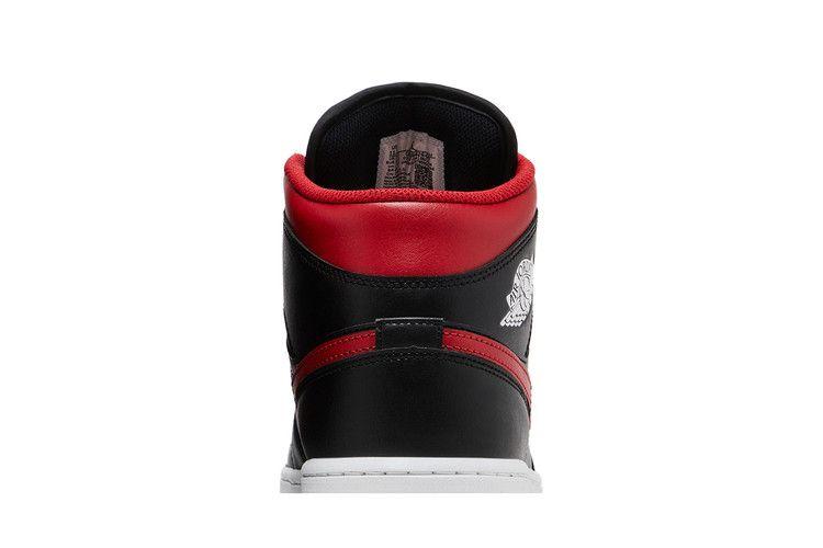 Men's Sneakers Nike Jordan 1 Mid Bred Twist Black/Varsity Red/Summit White