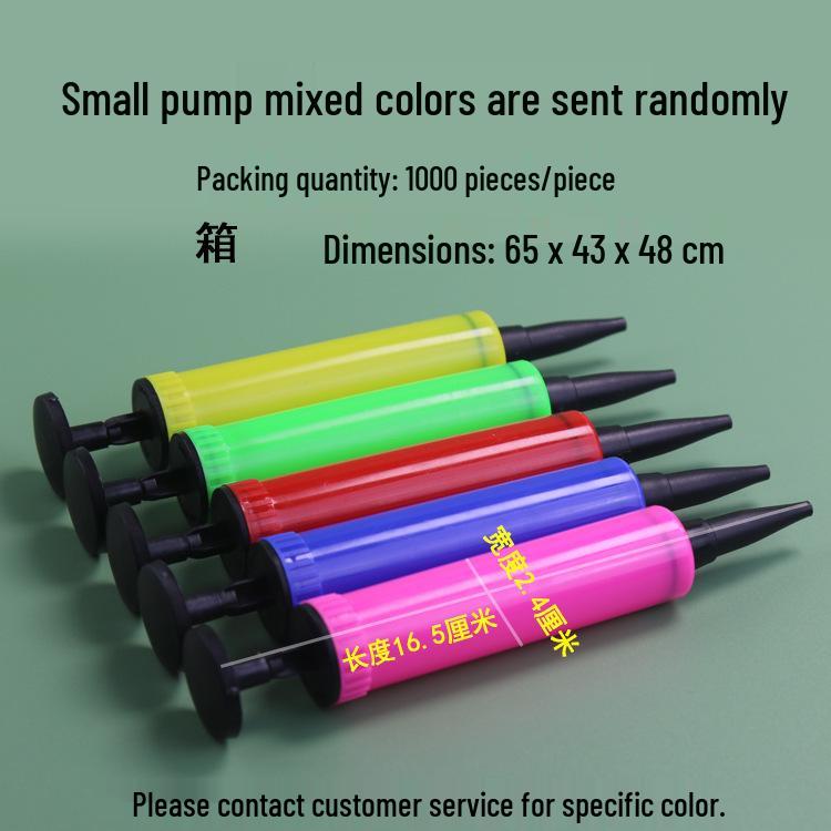 Manual Hand Pump for Balloons, Swimming Rings, Inflatable Balls, and Yoga Balls