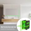 2 Lines Levels Measurement Tool High-precision Green Light Line Projecretion Goniometer Lightweight for Ceramic Tile Stone Brick