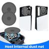 2 Pcs Dust Net for PS5 Slim Dust Filter Precision Aperture Self-adhesive Great Stickiness Anti-slip Washable Cooling