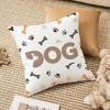 Animal Alphabet Pillow Case Anti-dustmite Invisible zipper Sofa Bed