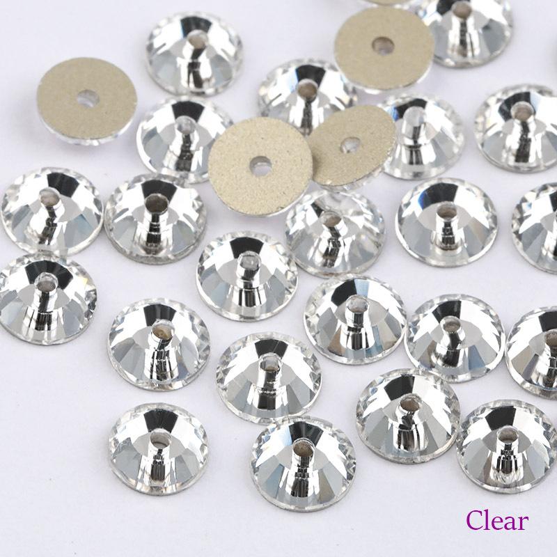 Горячая Распродажа Дрель Белое Плоское Дно Среднее Отверстие Дрель Guomao A Дрель Круглая Стеклянная Дрель Аксессуары Для Одежды Ювелирные Изделия Аксессуары