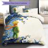 The Little Prince Pattern Bedding Quilt Set  Home Decoration  Gift (1 * duvet cover + 2 * pillowcase  without core)