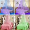 Net Bed Canopy Curtain Lace Elegant Insect Netting Round Dome Mosquito Bedding