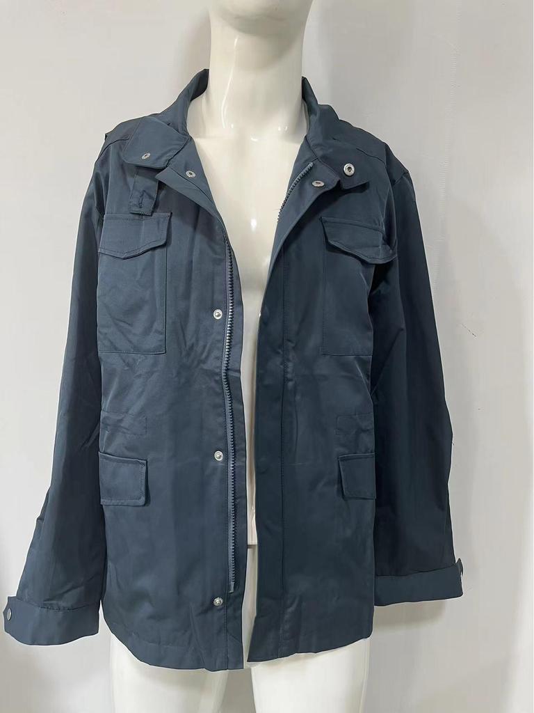 2025 Retro Multi-Pocket Men's Workwear Jacket - Loose, Casual, Cross-Season Style