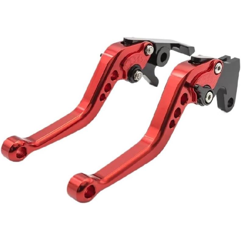 for YA&MAHA YZF R1 YZF-R1 2004-2008 / R6 YZFR6 2005-2016 Adjustable Motorcycle Brake Clutch Levers Accessories(Pink 147mm)