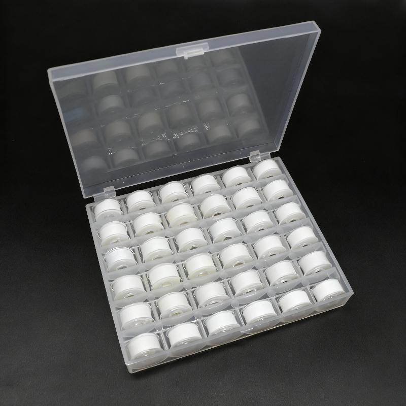 25/36 ячеек Набор цветных шпулек для бытовой швейной машины, Разноцветные швейные нитки, Практичный и простой в установке