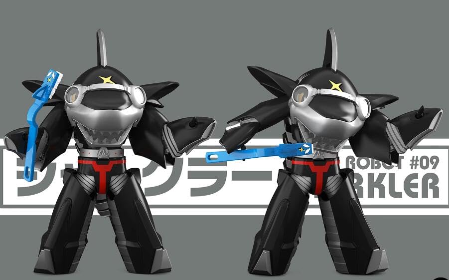AC" SHARKRONS TOYS B-Robo Kabutack Масштаб 1/12 Акулозуб Подвижная Фигурка Действия (полный)