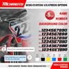 MCHMFG Для Beta RR 50 2006 2007 2008 2009 2010 Полный комплект графических наклеек Стикеры Стикеры с номером и именем