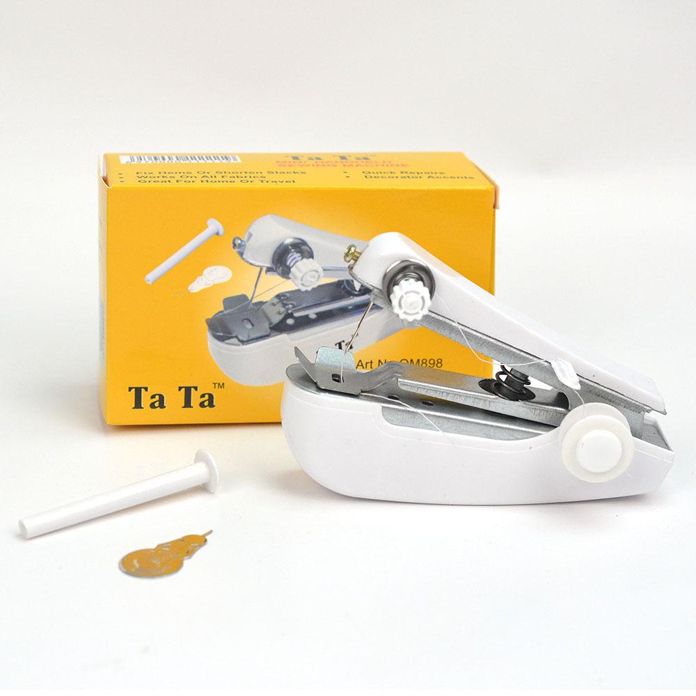 Портативная швейная машина мини швейная машина Бытовая Простая Рукоделие Ручная Обрезка Ремонт Одежды Ткань ручная швейная машина