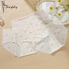 Summer Women's Ice Silk Seamless Underwear Ladies Transparent Ultra-thin Sense Female Briefs Panties