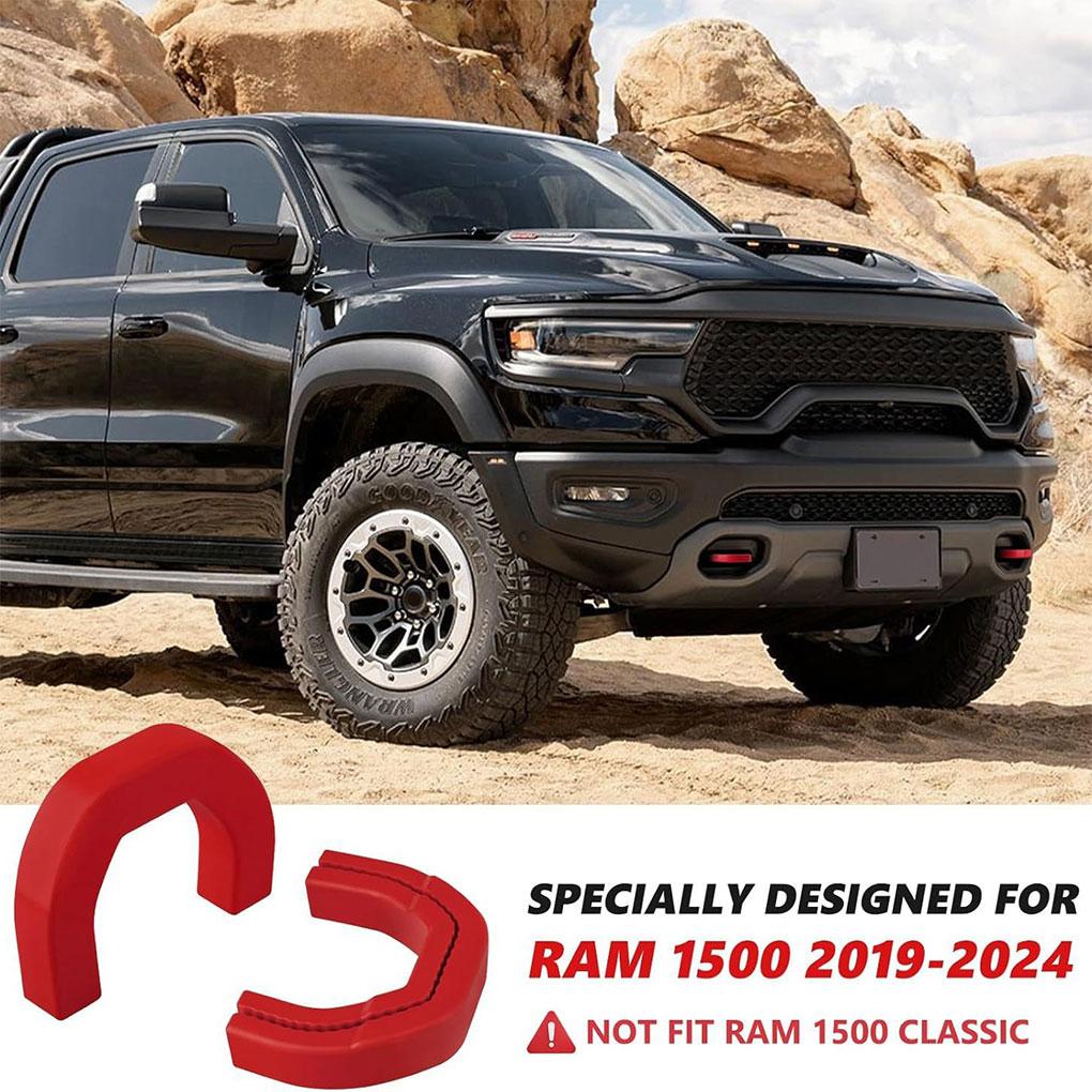 2 шт. ABS передние чехлы для буксировочных крюков чехлы для буксировочных крюков чехлы для автомобильных буксировочных крюков прочный чехол для сцепного устройства