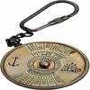 Calendar Perpetual Keychain 100 Year World Timer Brass Keychain