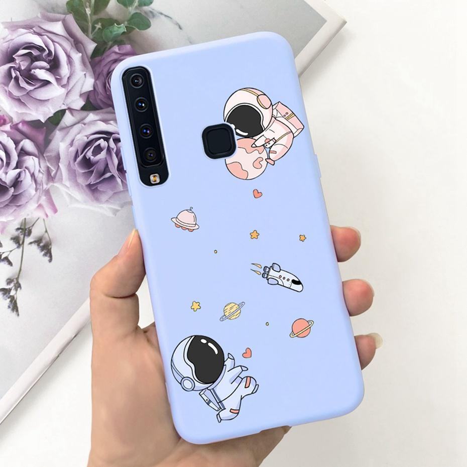 Case For Samsung Galaxy A9 (2018) Cute Cartoon Candy Color Soft Silicon Phone Cases For Samsung A9 2018 SM-A920F A9200 Bumper