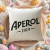A-Aperol Логотип Наволочка Натуральный Лен Органическая Ткань Двусторонняя Печать Диван Домашний Декор Подарок Наволочка