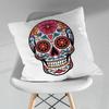 Day of the Dead Sugar Skulls Throw Pillow Case Living Room Sofa Cushion Cover For Home Bedroom Decoration Protector