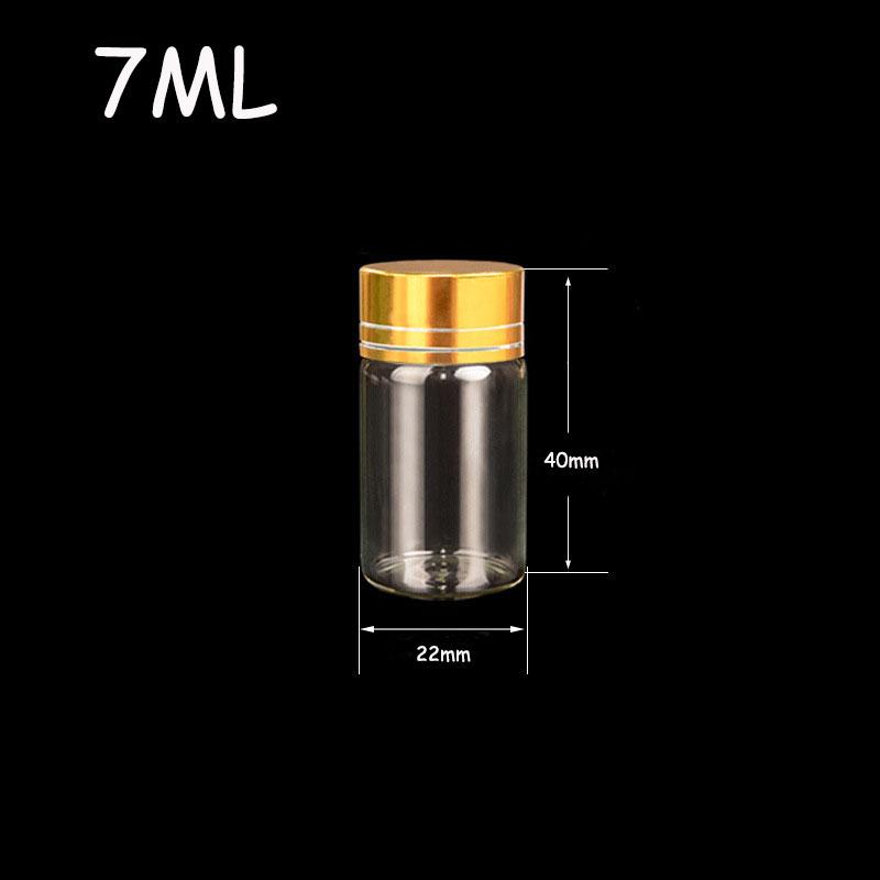 Украшение дома Корковая пробка Пустая банка для образцов Мини Прозрачная стеклянная бутылка желаний Пустые флаконы для хранения Подвески своими руками 5-14 мл