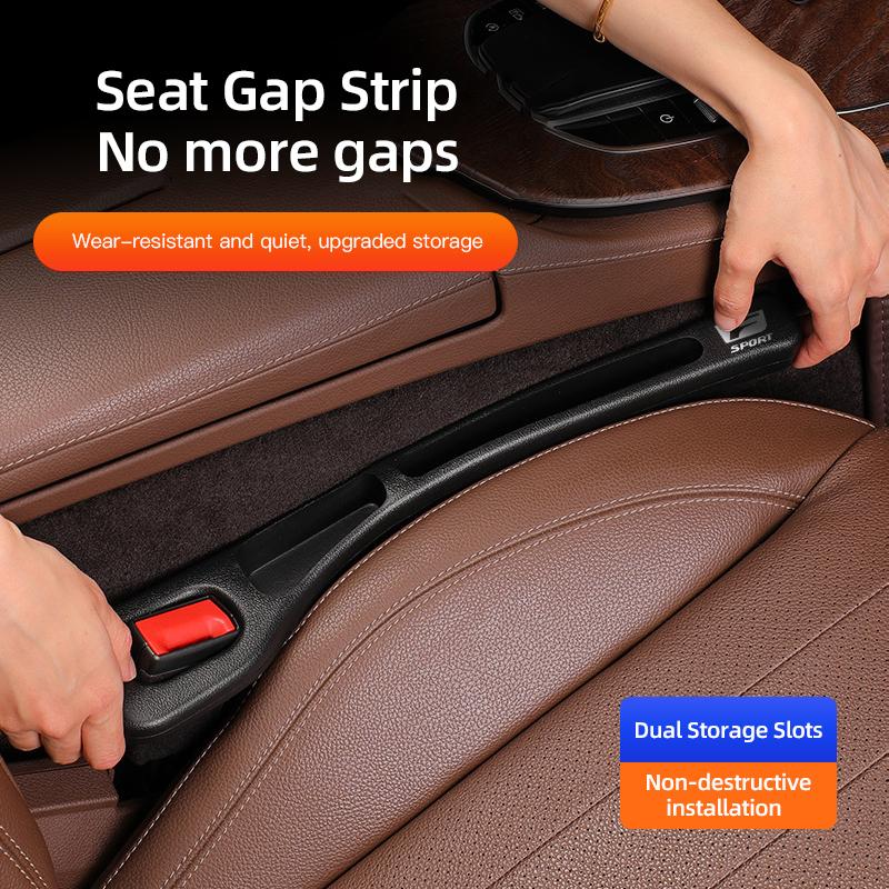 AAPF1 2Pcs Car Slot Seat Gap Storage Filler PU leather Accessories For Lexus LX470 GX470 RX330 IS300h IS250 LX570 LX600 F sport NX300h