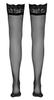 Cottelli LEGWEAR - Черные Классические Чулки с Высоким Кружевом 7