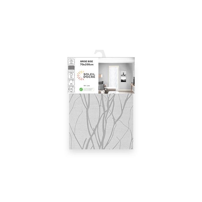 SOLEIL D'OCRE Brise bise Liane 70x200 cm - Blanc