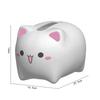 Kawaii Cat коробка для салфеток в гостиной, коробка для хранения салфеток, кухонный контейнер для бумаги, настольный держатель для туалетной бумаги для ванной комнаты, общежития