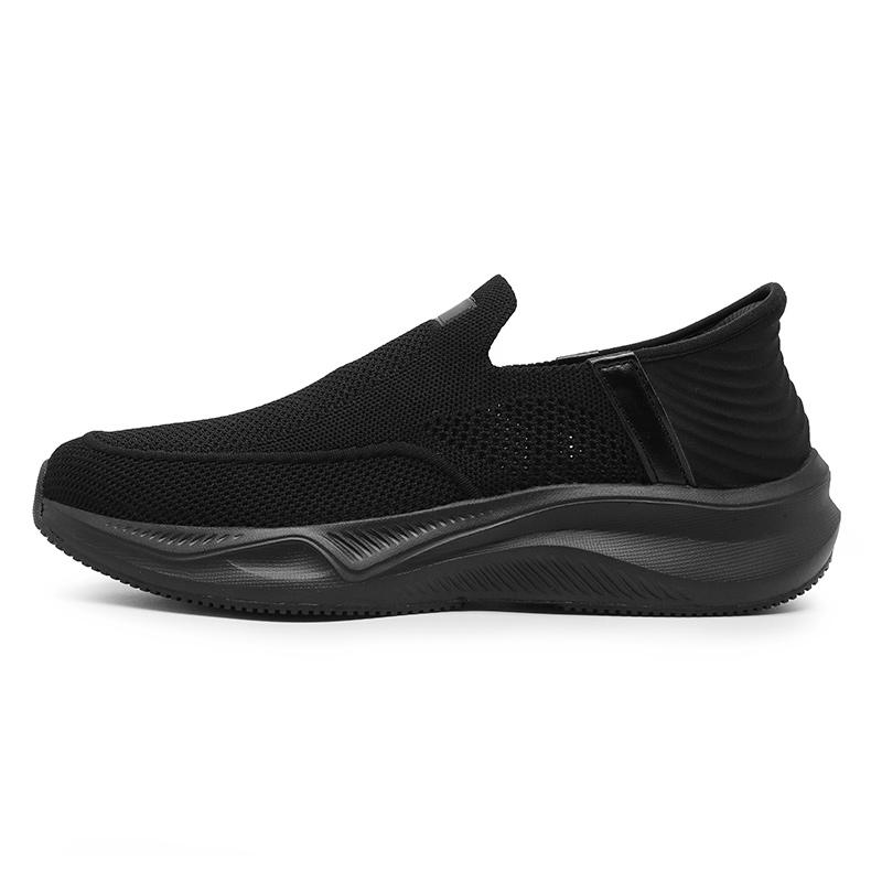 Новые удобные суперлегкие носки на толстой подошве с эластичной сеткой для полетов, мужские повседневные спортивные кроссовки для ходьбы