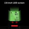 Велосипедный компьютер-спидометр Секундомер с ЖК-экраном Водонепроницаемый дизайн Легкий портативный велосипедный компьютер Велосипедный спидометр