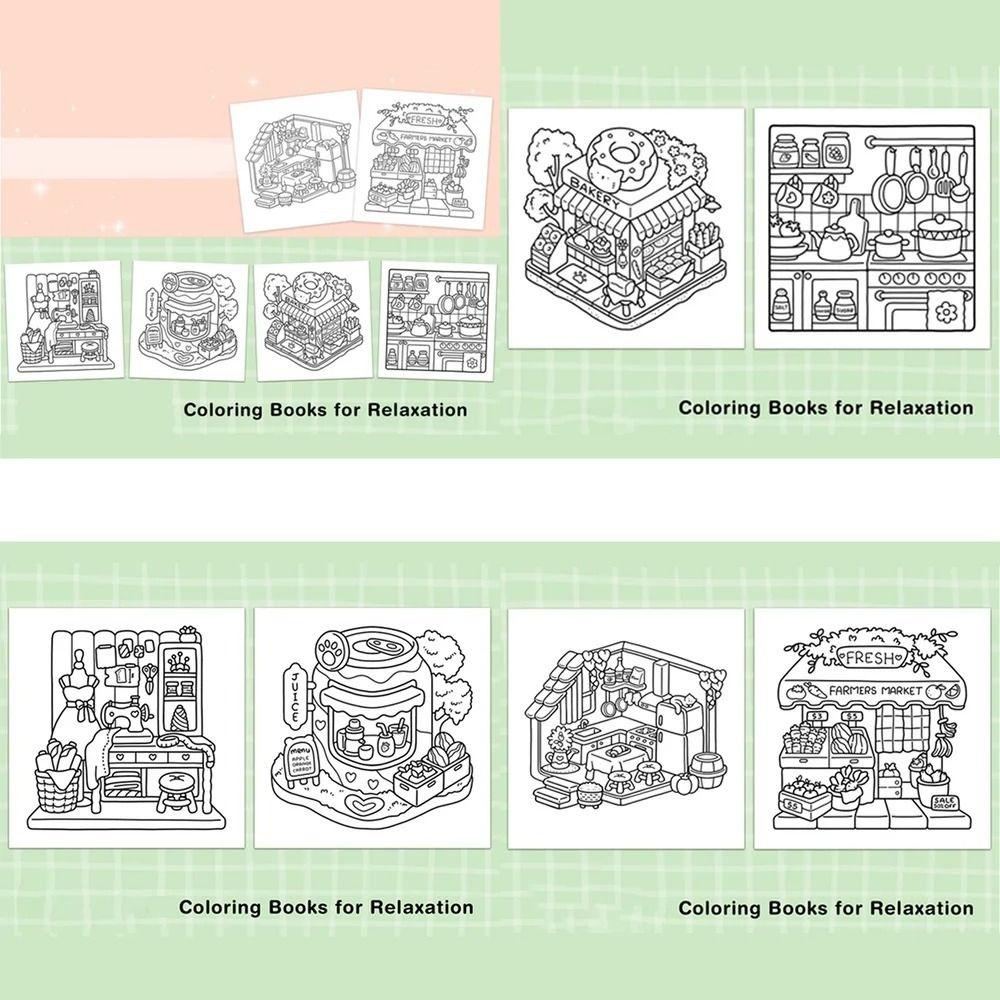 Жутковатая Милашка Граффити Живопись Книга Отдых Подарочная Книга Каракули Высокое Качество Раскраска Подарочная