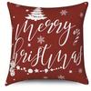 Домашний Декор Let It Snow & Merry Christmas Наволочки Узорчатая Наволочка Для Подушки Подходит Для Дивана Спальни Автомобиля