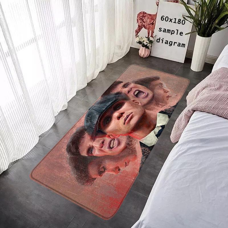 Doormat Balcony Rugs Living Room Carpet Peaky Blinders Entrance Foot Mats Bath Rug Floor Mat Ideal Gifts Non-slip House Decor