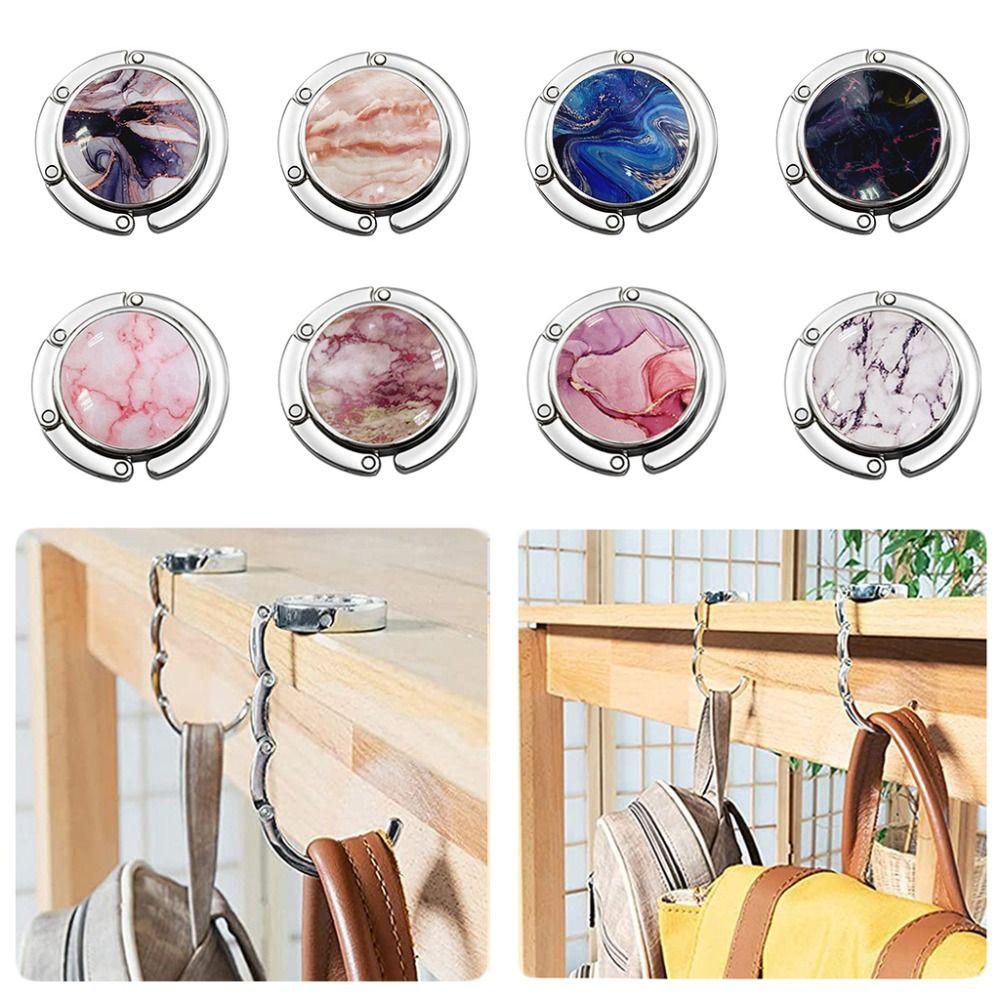 Girls Gift Desk Hanging Rack Bag Holder Briefcase Hanger Purse Folding Handbag Hook