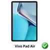 Protection écran pour Vivo Pad Air [Pack 2] Film Plastique Protecteur Résistant Ultra Mince Phonillico