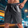 Men's Micro Elastic Loose Night Run Glow-in-the Dark Functional Quick Dry Beach Sports Casual Shorts For Men