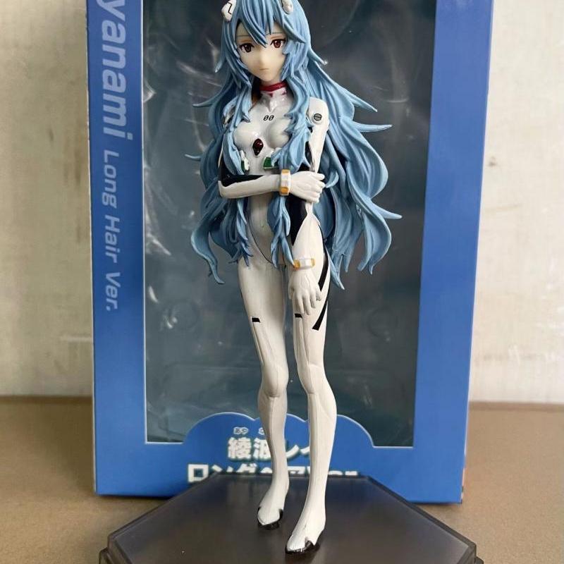 Фигурка NEON GENESIS EVANGELION EVA Soryu Asuka Rangure Ayanami Rei, фигурка с длинными волосами, аниме, ПВХ, коллекционная игрушка в подарок