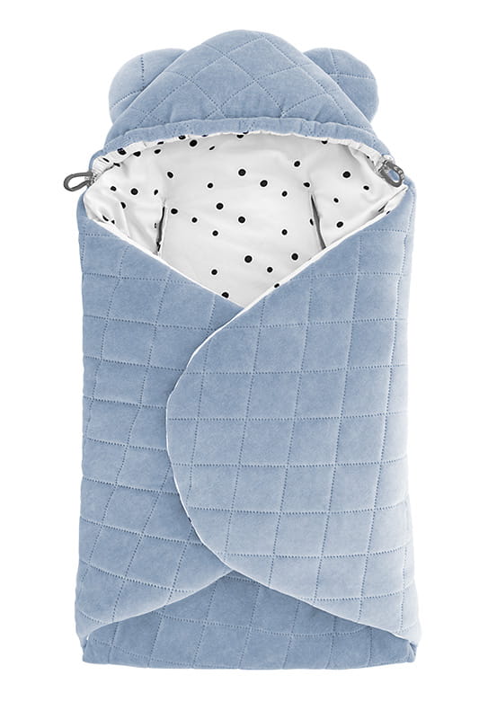 Wrap/Blanket For Car Seat Royal Baby Denim