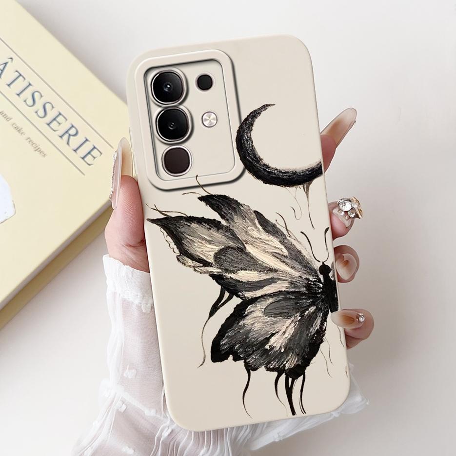 Чехол для Vivo Y29 4G 5G Модный Чехол-Защита с Мультяшным Кроликом Ударопрочный Чехол для Телефона Для Vivo Y29s Y 29 s VivoY29 5G V2420 Мягкий ТПУ Fundas