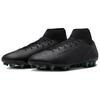 Nike Кроссовки унисекс Zoom Mercurial Superfly 10 Academy AG 2024 Shadow Pack, черные, Deep-Jungle FQ8329-002