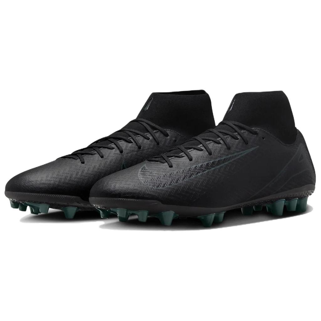 Nike Кроссовки унисекс Zoom Mercurial Superfly 10 Academy AG 2024 Shadow Pack, черные, Deep-Jungle FQ8329-002