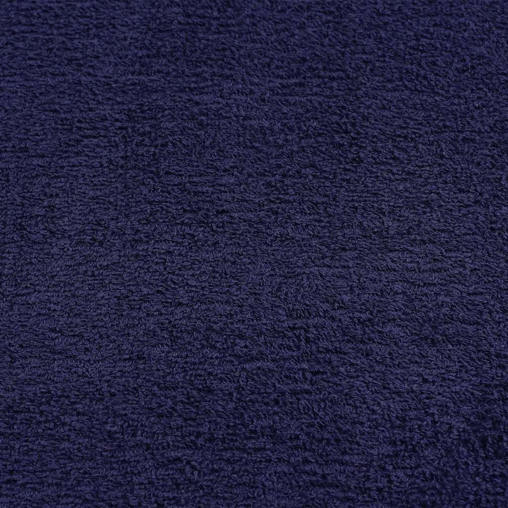 Sauna Towels FROGN 10 pcs Navy Blue 80x200 cm 360 g m²