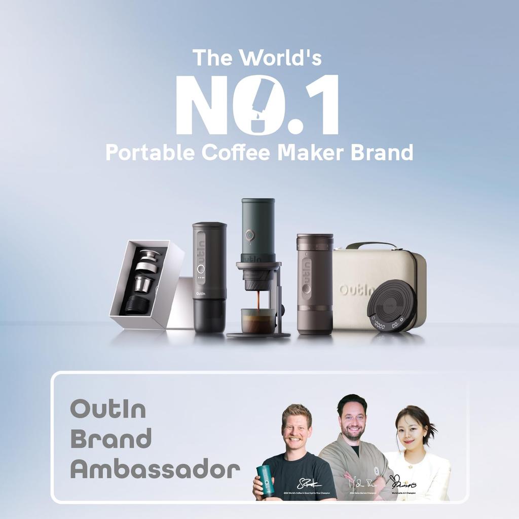 OutIn Nano Espresso Accessory Kit, Basket Plus, Double Shot.