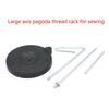 All Metal Thread Stand, Single Thread Spool Stand Cone Thread Stand Spool Stand for Sewing Machine