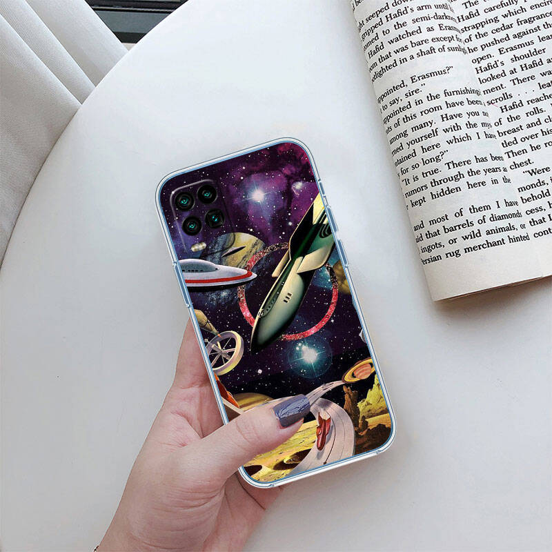 MH140 Space Alien UFO Phone Case for Motorola G34 G32 G31 G14 G15 G84 G62 E32 G24 G72 G71 G73 G85 G200 G60 G52 G51 G50 G42 G41 G32 G30